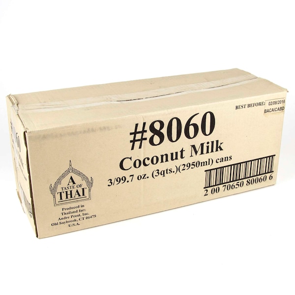 A Taste Of Thai A Taste Of Thai Coconut Milk 99.7 oz., PK3 8060 - main